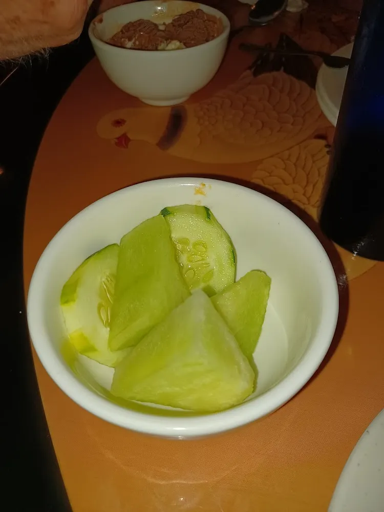 Cucumber and Honey Dew Melon